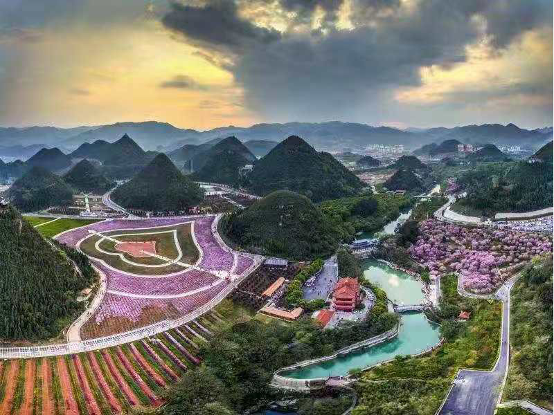贵州醇景区远眺